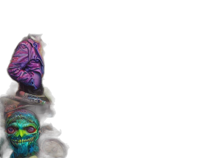 jewelry, crown, mask, staff transparent PNG cut-out