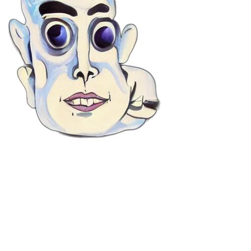 face, mask, staff, robot transparent PNG cut-out