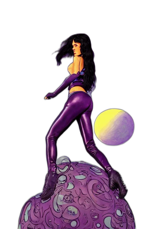 comic book art, concept art, fantasy art, cartoon transparent PNG cut-out