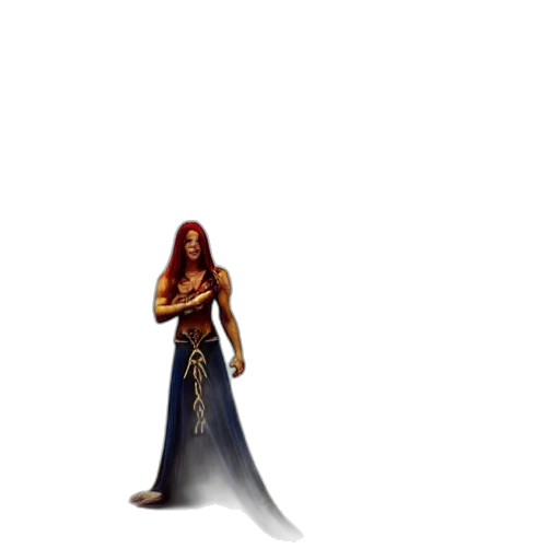 dress, staff, sword, jewelry, pixel art, fantasy art, concept art, 3d render transparent PNG cut-out