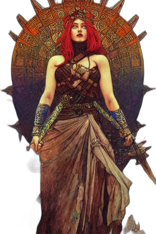 sword, staff, weapon, fantasy art transparent PNG cut-out