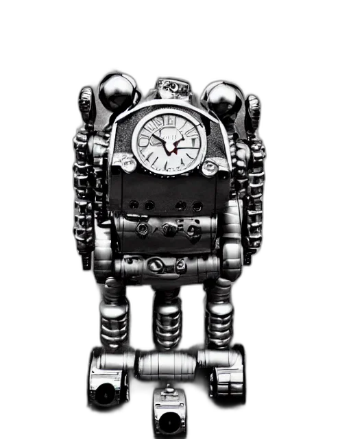 robot, concept art, cyberpunk, 3d render transparent PNG cut-out