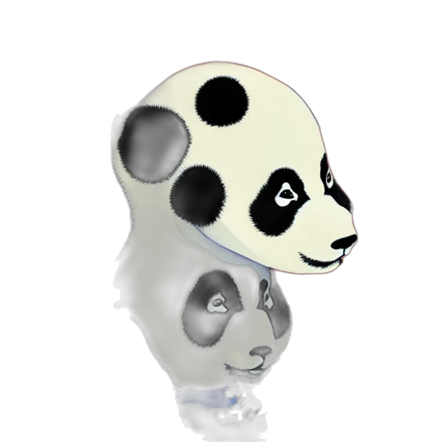 mask, jewelry, animal, 3d render transparent PNG cut-out
