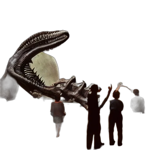 staff, creature, mask, animal, concept art, 3d render, outer space, underwater transparent PNG cut-out