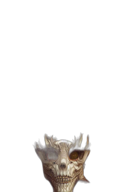 crown, hair, dragon, mask transparent PNG cut-out