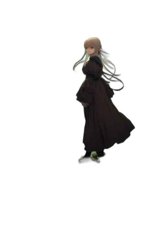 staff, dress, jacket, shoes transparent PNG cut-out