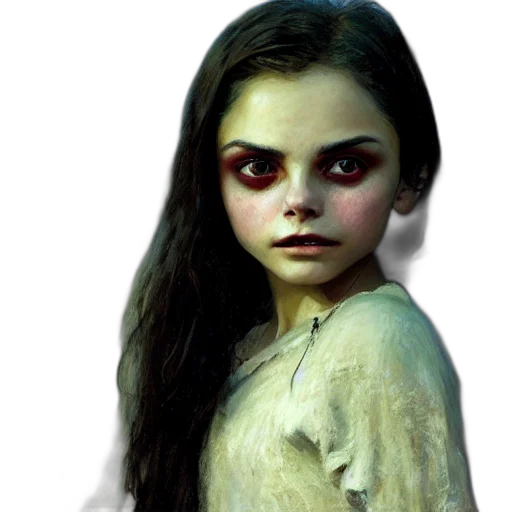 creature, face, photorealistic, fantasy art transparent PNG cut-out