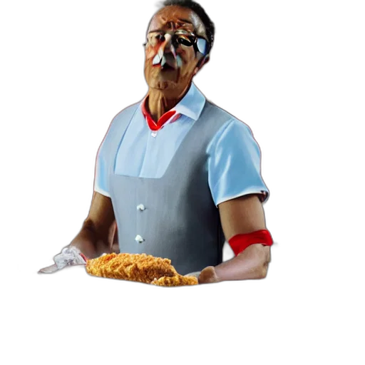 food, staff, mask, face transparent PNG cut-out