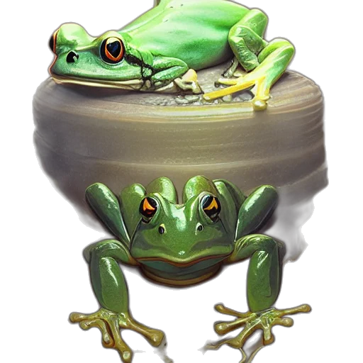 jewelry, animal, food, creature, photorealistic, concept art, 3d render, watercolor transparent PNG cut-out