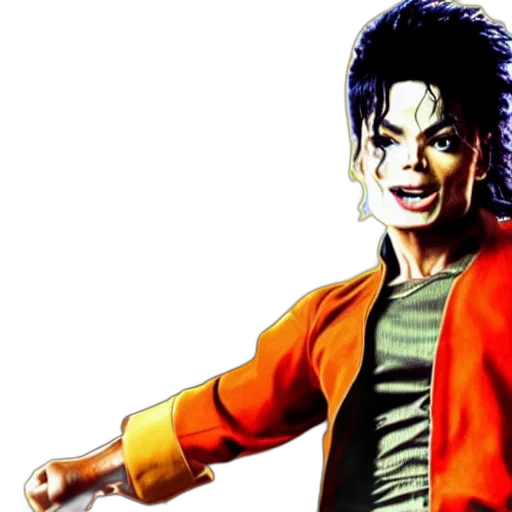 jacket, photorealistic, 3d render, concept art, comic book art, red, still, michael transparent PNG cut-out