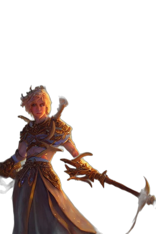 sword, staff, weapon, dragon transparent PNG cut-out