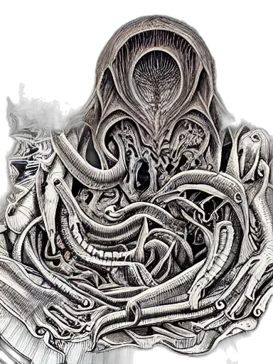 mask, creature, jewelry, face, concept art, comic book art, fantasy art, photorealistic transparent PNG cut-out