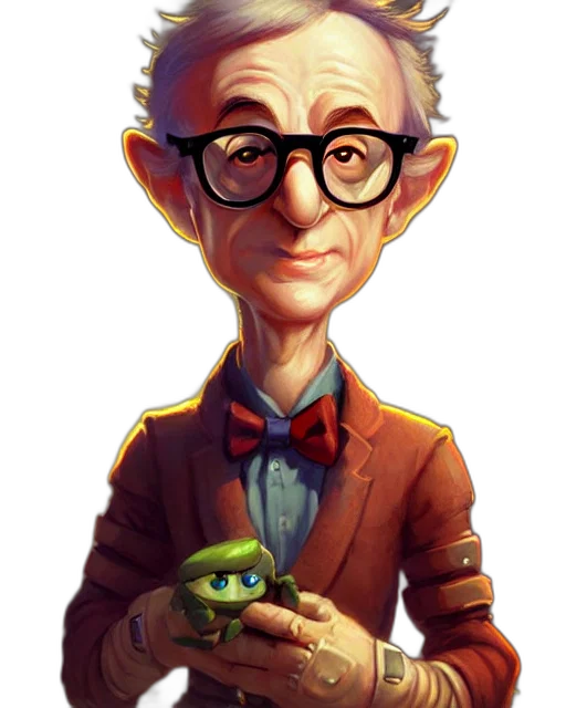 staff, concept art, cartoon, fantasy art, comic book art, cute, little, anthropomorphic transparent PNG cut-out