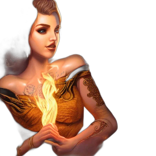 jewelry, dress, fantasy art, concept art transparent PNG cut-out