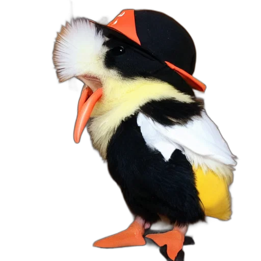 hat, animal, staff, creature, 3d render, concept art, cute, baby transparent PNG cut-out