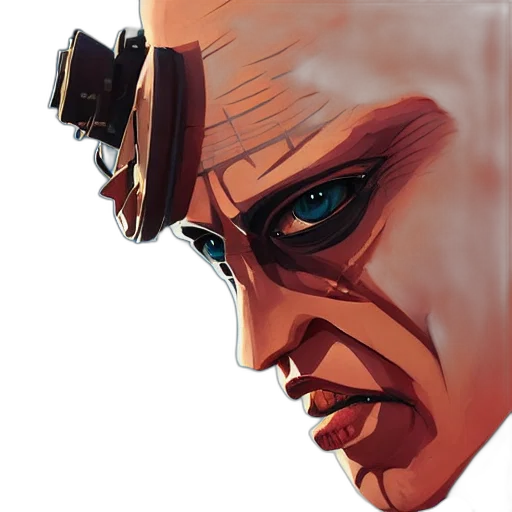 face, robot, mask, weapon transparent PNG cut-out