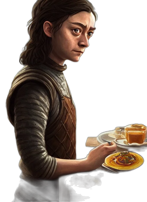 food, face, staff, dragon transparent PNG cut-out