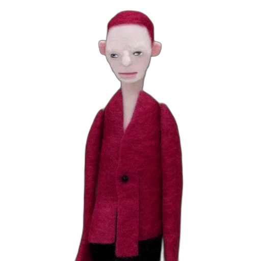 jacket, creature, dress, face, 3d render, concept art, cartoon, photorealistic transparent PNG cut-out