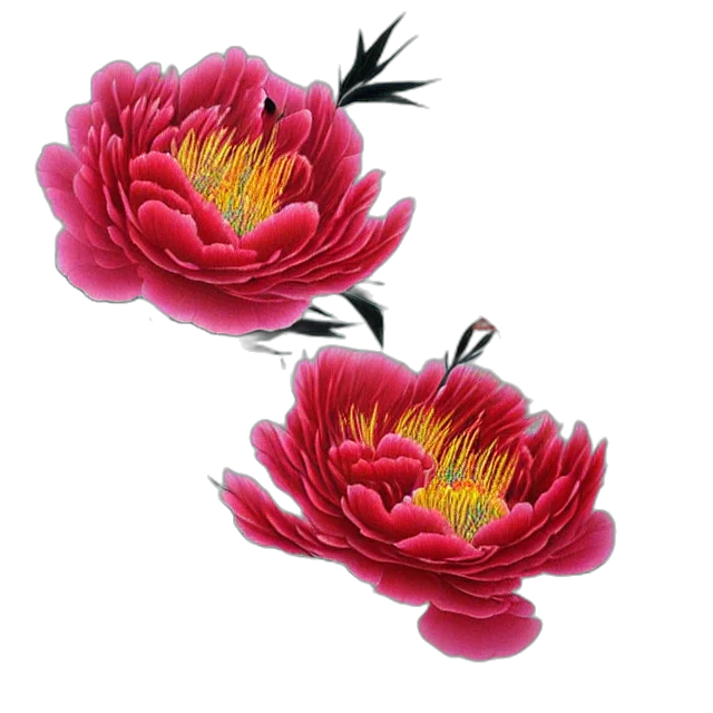flower, crown, jewelry, 3d render transparent PNG cut-out