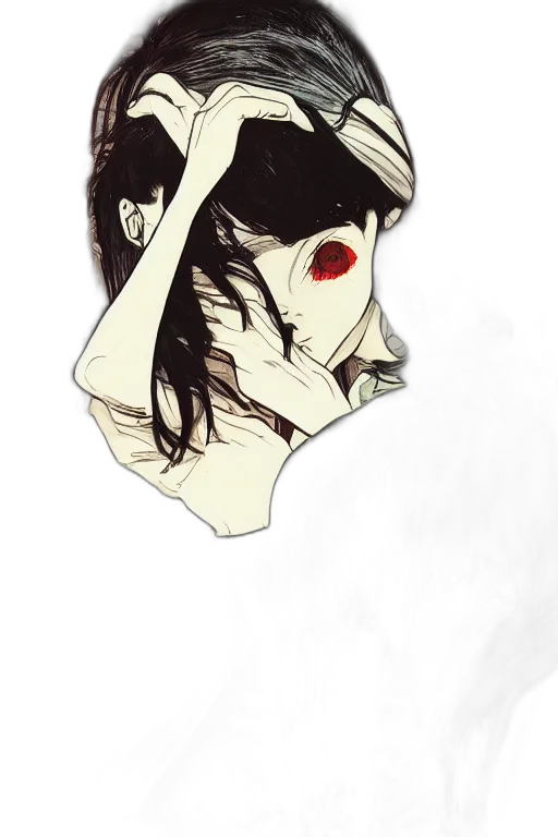 mask, face, creature, concept art transparent PNG cut-out