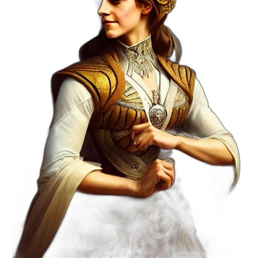 staff, dress, crown, sword transparent PNG cut-out