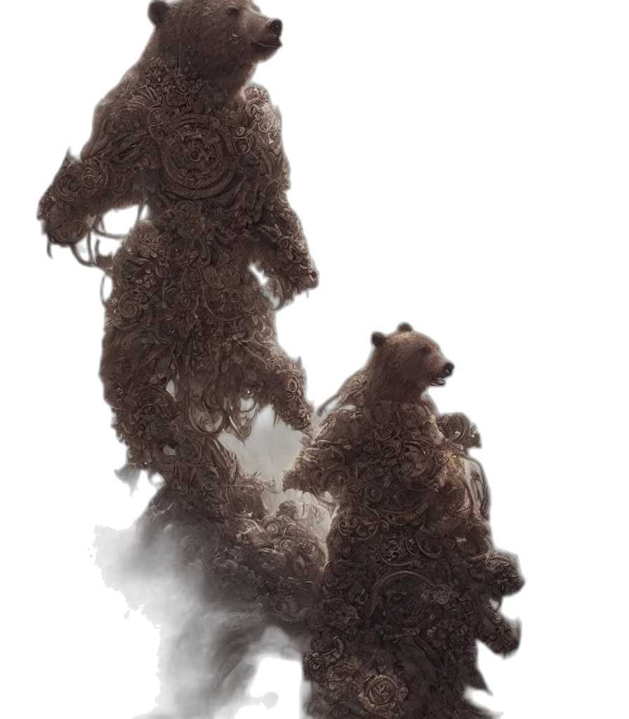 hair, creature, animal, staff transparent PNG cut-out