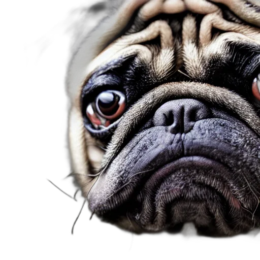 animal, face, creature, photorealistic transparent PNG cut-out