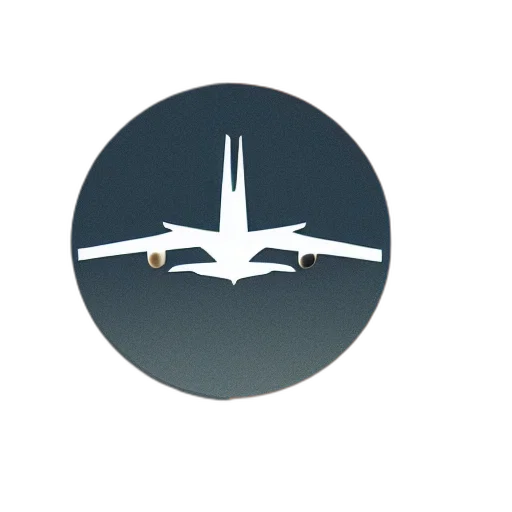 staff, umbrella, 3d render, concept art, earth tones, logo, airplane, inside transparent PNG cut-out