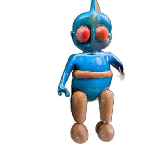robot, creature, mask, staff transparent PNG cut-out