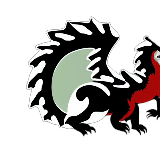 dragon, creature, animal, fantasy art transparent PNG cut-out