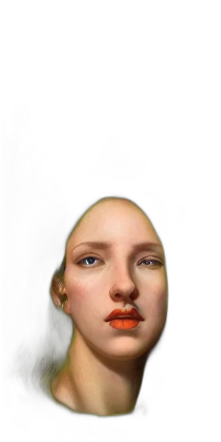 face, mask, hat, hair transparent PNG cut-out