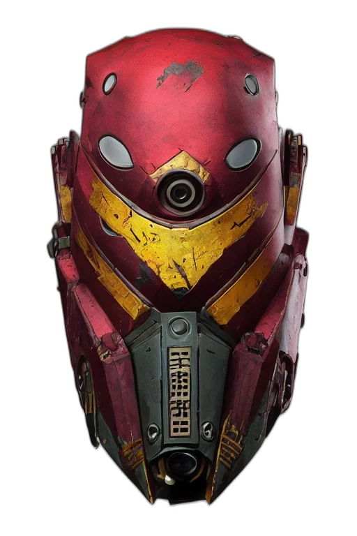 mask, robot, weapon, face transparent PNG cut-out