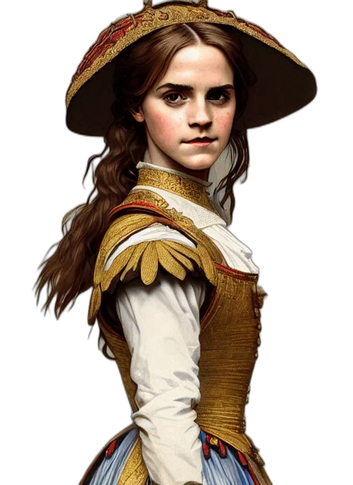 hat, face, staff, crown, photorealistic, fantasy art, concept art, oil painting transparent PNG cut-out