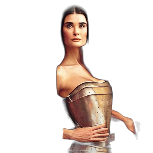 dress, robot, sword, staff transparent PNG cut-out