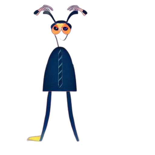 creature, animal, staff, robot, concept art, cartoon, 3d render, pixel art transparent PNG cut-out