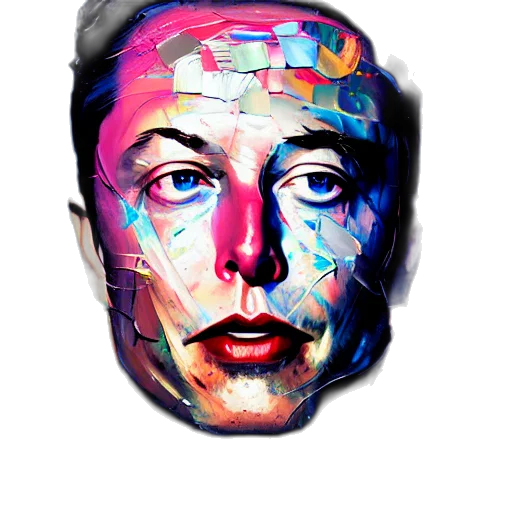 face, mask, robot, jacket transparent PNG cut-out