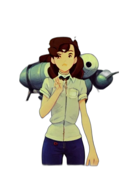 staff, robot, weapon, concept art, pixel art, cartoon, anime, outer space transparent PNG cut-out