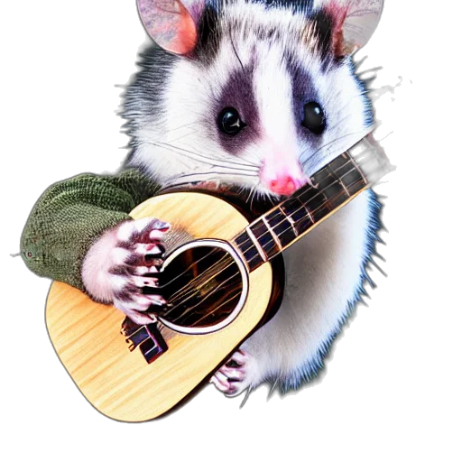 animal, jacket, creature, hat, photorealistic, concept art, cartoon, 3d render transparent PNG cut-out