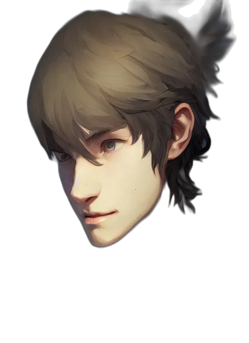 face, mask, hair, crown, photorealistic, concept art, pixel art, fantasy art transparent PNG cut-out