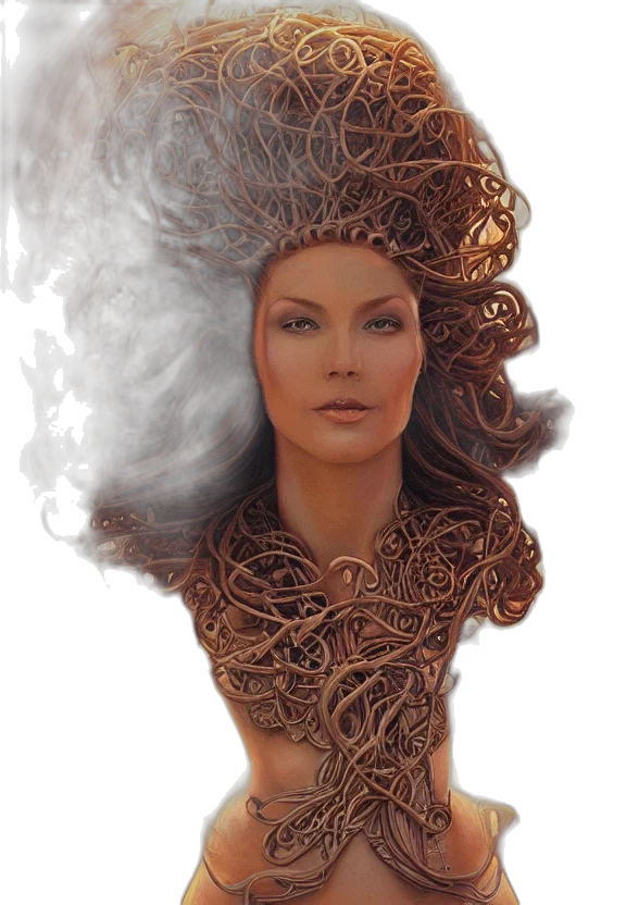 hair, crown, mask, jewelry transparent PNG cut-out