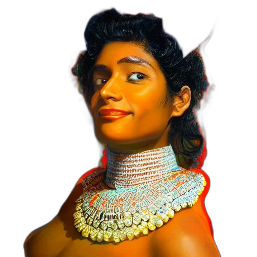crown, jewelry, face, mask transparent PNG cut-out