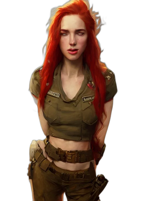 staff, jacket, weapon, face, concept art, fantasy art, pixel art, comic book art transparent PNG cut-out