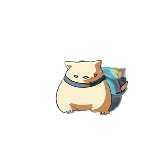 animal, creature, staff, hat transparent PNG cut-out