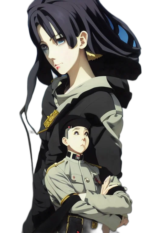 staff, jacket, crown, dress transparent PNG cut-out