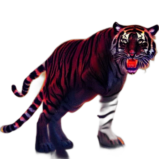 animal, creature, 3d render, concept art transparent PNG cut-out