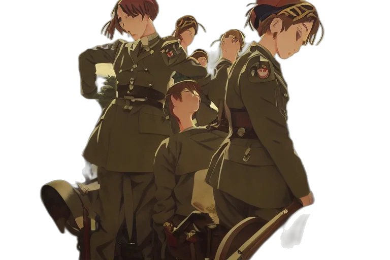 staff, crown, weapon, jacket transparent PNG cut-out