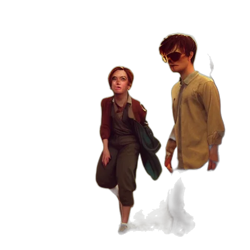 jacket, concept art, pixel art, comic book art transparent PNG cut-out