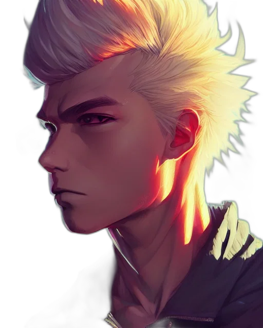 face, dragon, creature, staff, anime, cyberpunk, fantasy art, concept art transparent PNG cut-out