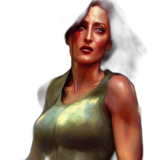 face, dress, robot, staff transparent PNG cut-out