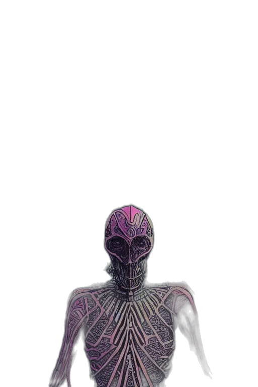 jewelry, bottle, mask, robot, 3d render, concept art, fantasy art, cyberpunk transparent PNG cut-out